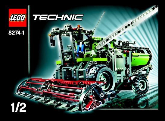 Bauanleitungen LEGO - 8274 - Combine Harvester: Page 1