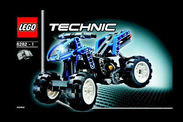 Bauanleitungen LEGO - 8282 - Quad Bike: Page 1