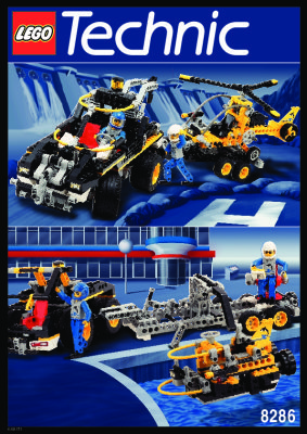 Bauanleitungen LEGO - 8286 - 3-IN-1 CAR: Page 1