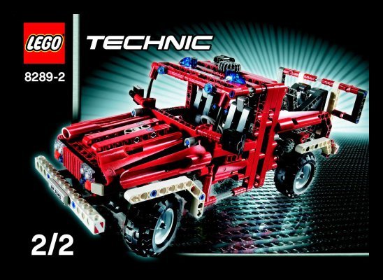 Bauanleitungen LEGO - 8289 - Fire Truck: Page 1