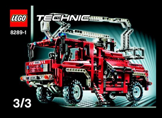 Bauanleitungen LEGO - 8289 - Fire Truck: Page 1