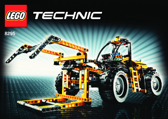 Bauanleitungen LEGO - 8295 - Telescopic Handler: Page 1