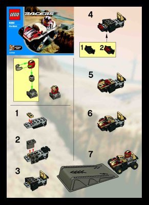 Bauanleitungen LEGO - 8350 - Pro-stunt: Page 1