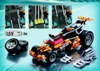 Bauanleitungen LEGO - 8365 - Tuneable Racer: Page 2