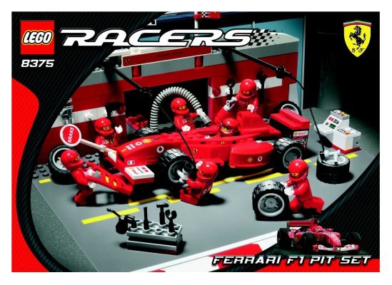 8375 - Ferrari F1 Pit Set