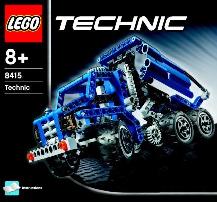 Bauanleitungen LEGO - 8415 - Dump Truck: Page 1