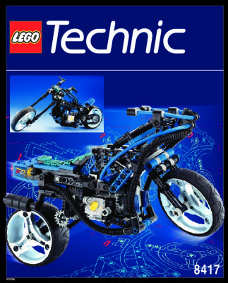 Bauanleitungen LEGO - 8417 - Super Bike: Page 1