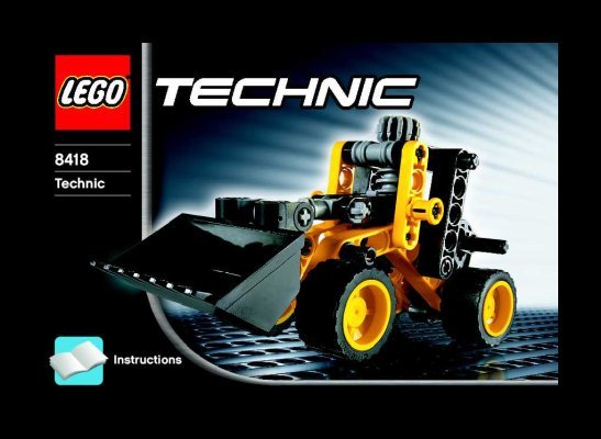 Bauanleitungen LEGO - 8418 - Mini Loader: Page 1