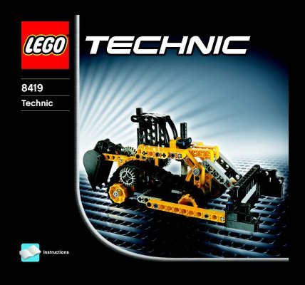 Bauanleitungen LEGO - 8419 - Excavator: Page 1