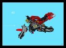 Bauanleitungen LEGO - 8420 - Street Bike: Page 45