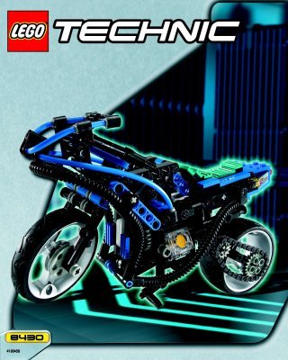 Bauanleitungen LEGO - 8430 - MOTORBIKE: Page 1