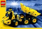 Bauanleitungen LEGO - 8451 - Dumper: Page 1