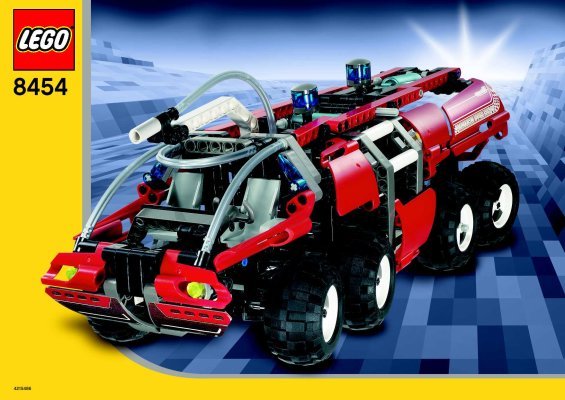 Bauanleitungen LEGO - 8454 - Rescue Truck: Page 1