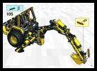 Bauanleitungen LEGO - 8455 - Back-hoe Loader: Page 119