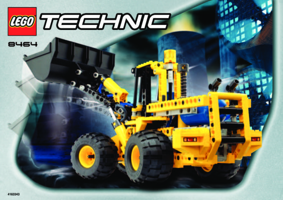 Bauanleitungen LEGO - 8464 - PNEUMATIC FRONT END LOADER: Page 1