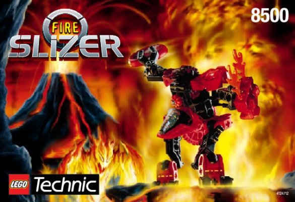 Bauanleitungen LEGO - 8500 - Fire Slizer: Page 1