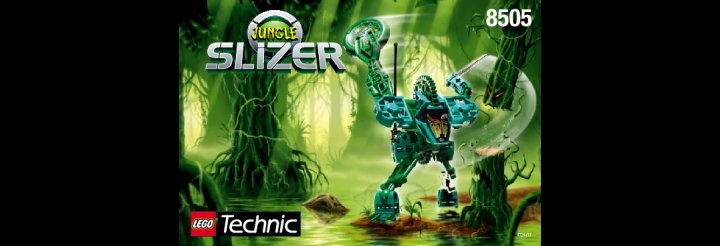 Bauanleitungen LEGO - 8505 - Jungle Slizer: Page 1