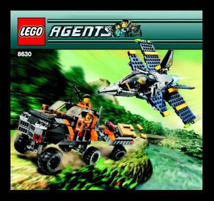 Bauanleitungen LEGO - 8630 - Gold Hunt: Page 1