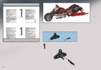 Bauanleitungen LEGO - 8645 - Muscle Slammer Bike: Page 2