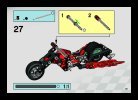 Bauanleitungen LEGO - 8645 - Muscle Slammer Bike: Page 25