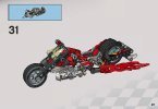 Bauanleitungen LEGO - 8645 - Muscle Slammer Bike: Page 29