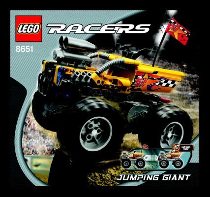 Bauanleitungen LEGO - 8651 - Jumping Giant: Page 1