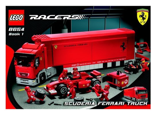 8654 - Ferrari F1 Team Truck