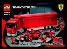 Bauanleitungen LEGO - 8654 - Ferrari F1 Team Truck: Page 1