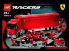 Bauanleitungen LEGO - 8654 - Ferrari F1 Team Truck: Page 1