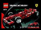 Bauanleitungen LEGO - 8674 - Ferrari F1 1:8: Page 1