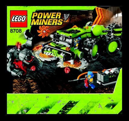 Bauanleitungen LEGO - 8708 - Cave Crusher: Page 1