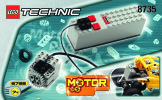 Bauanleitungen LEGO - 8735 - Motor Set, 9 volt: Page 1