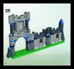 Bauanleitungen LEGO - 8799 - Knights' Castle Wall: Page 30