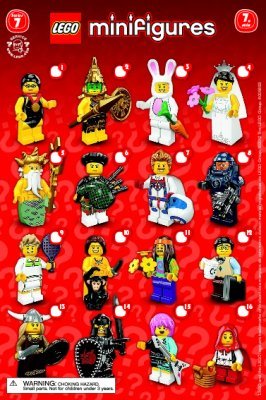 Bauanleitungen LEGO - Minifiguren - 8831 - LEGO® Minifigures, Series 7: Page 1