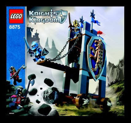 Bauanleitungen LEGO - 8875 - King's Siege Tower: Page 1