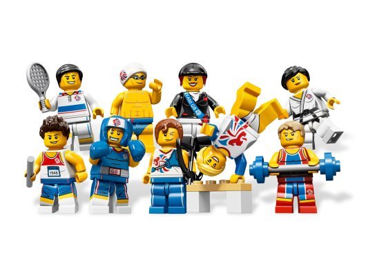 8909 - Team GB LEGO® Minifigures