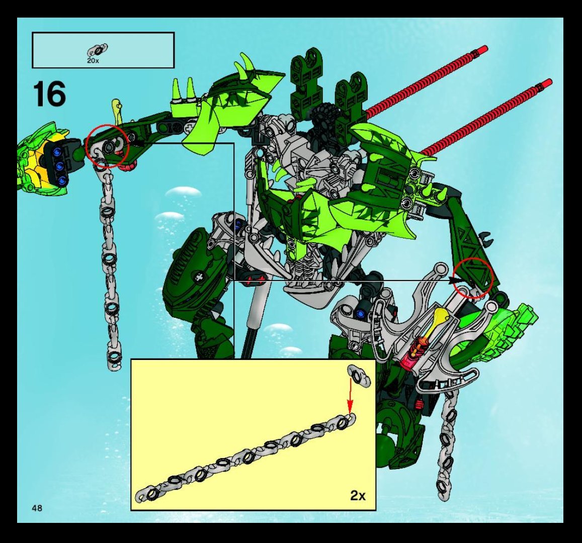 Bauanleitungen LEGO - 8940 - Karzahni