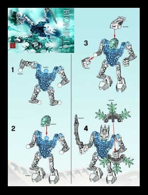 Bauanleitungen LEGO - 8976 - Metus: Page 1