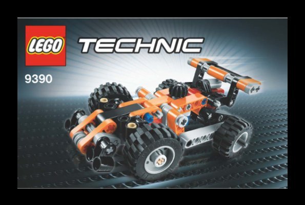 Bauanleitungen LEGO - 9390 - Mini Tow Truck: Page 1