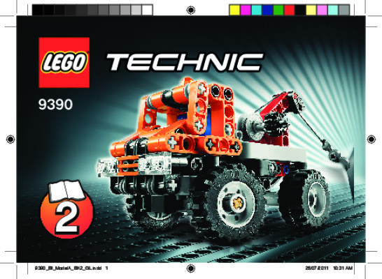 Bauanleitungen LEGO - 9390 - Mini Tow Truck: Page 1