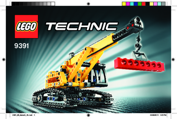 Bauanleitungen LEGO - 9391 - Tracked Crane: Page 1