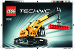 Bauanleitungen LEGO - 9391 - Tracked Crane: Page 1