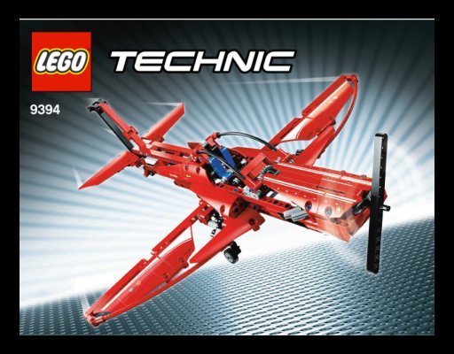 Bauanleitungen LEGO - 9394 - Jet Plane: Page 1