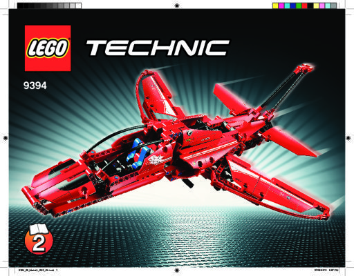 Bauanleitungen LEGO - 9394 - Jet Plane: Page 1