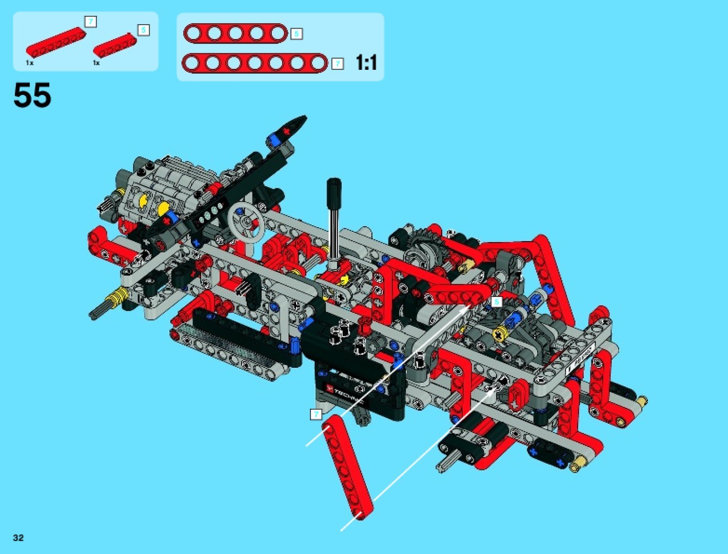 Bauanleitungen LEGO - 9395 - Pick-up Tow Truck