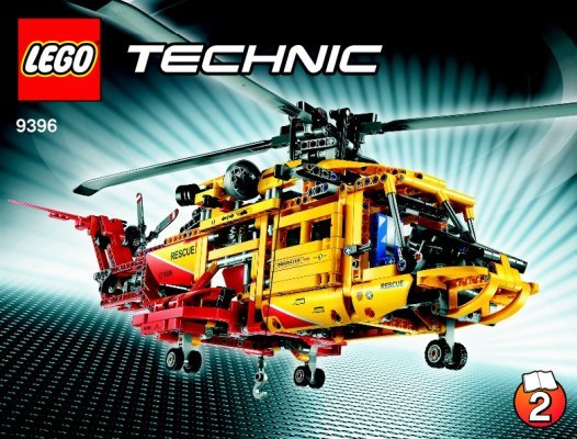 Bauanleitungen LEGO - 9396 - Helicopter: Page 1