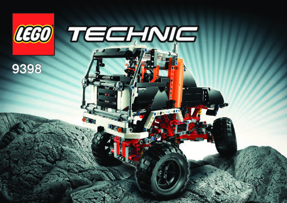 Bauanleitungen LEGO - Technic - 9398 - 4X4 Offroader: Page 1