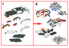 Bauanleitungen LEGO - Technic - 9398 - 4X4 Offroader: Page 11