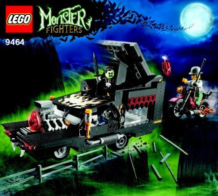 Bauanleitungen LEGO - Monster Fighters - 9464 - Fahrende Vampirgruft: Page 1