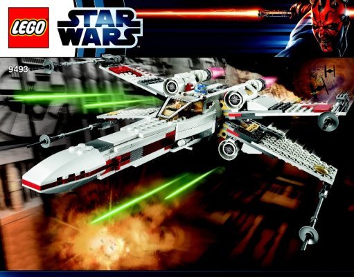 Bauanleitungen LEGO - Star Wars - 9493 - X-Wing Starfighter™: Page 1